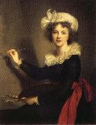 Elisabeth-Louise Vigee-Lebrun Self-Portrait oil painting